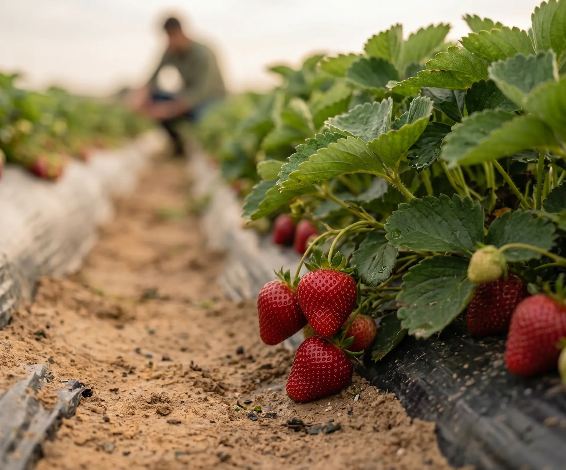 Berries at harvest